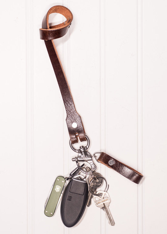 Leather Safety Lanyard