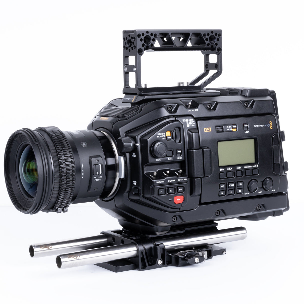 Baseline 15mm LW Baseplate (Sony Burano, FX6, Venice, Venice 2, Rialto / Blackmagic URSA Cine LF, URSA Mini)
