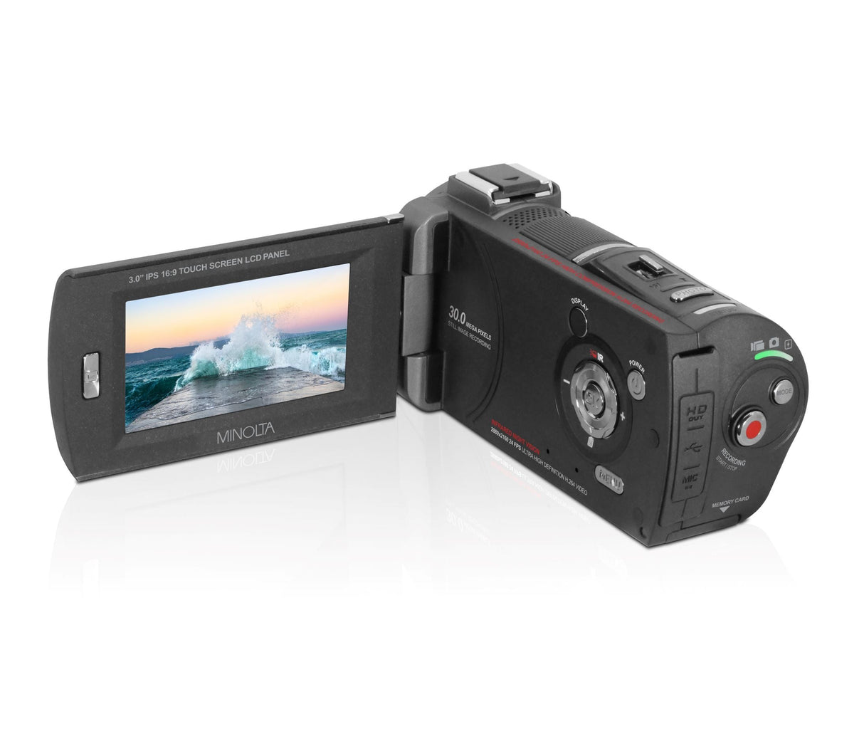 MN4K30NV 4K Ultra HD / 30 MP Night Vision Camcorder