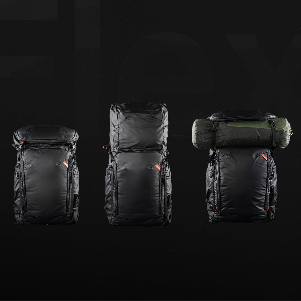 PGYTECH OnePro Flex Backpack 50L(Space Black) + Camera Insert L