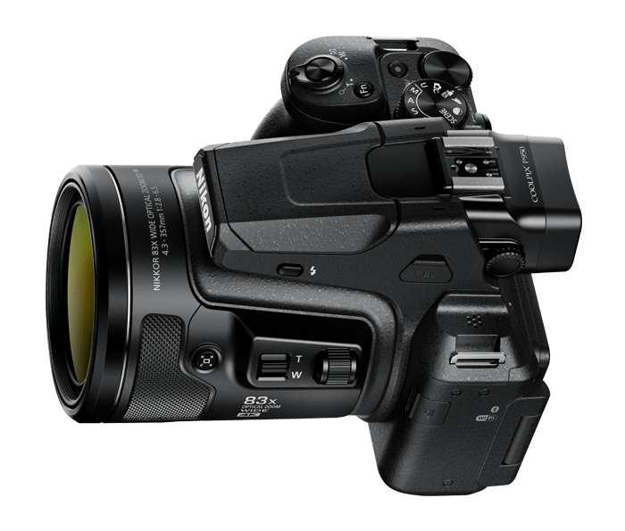 Nikon COOLPIX P950 digital camera with zoom lens extended
