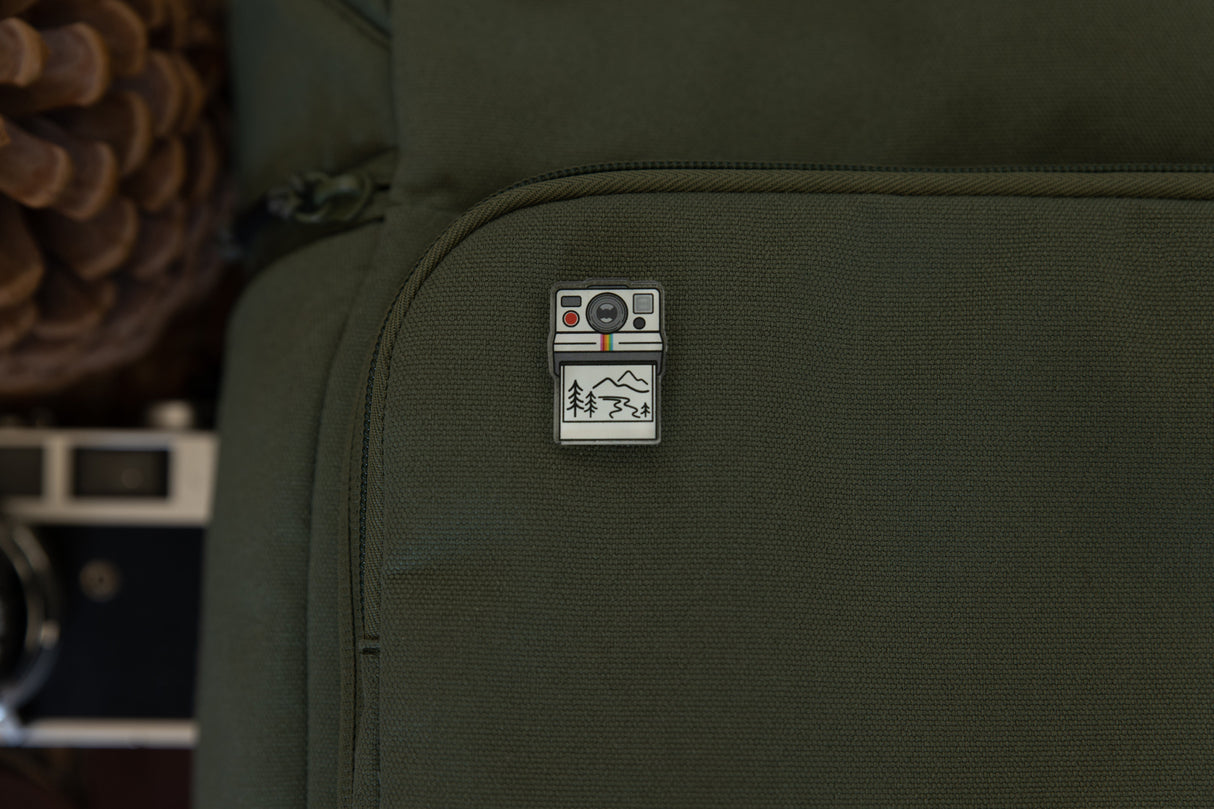 Outdoor Photographer Acrylic Pin