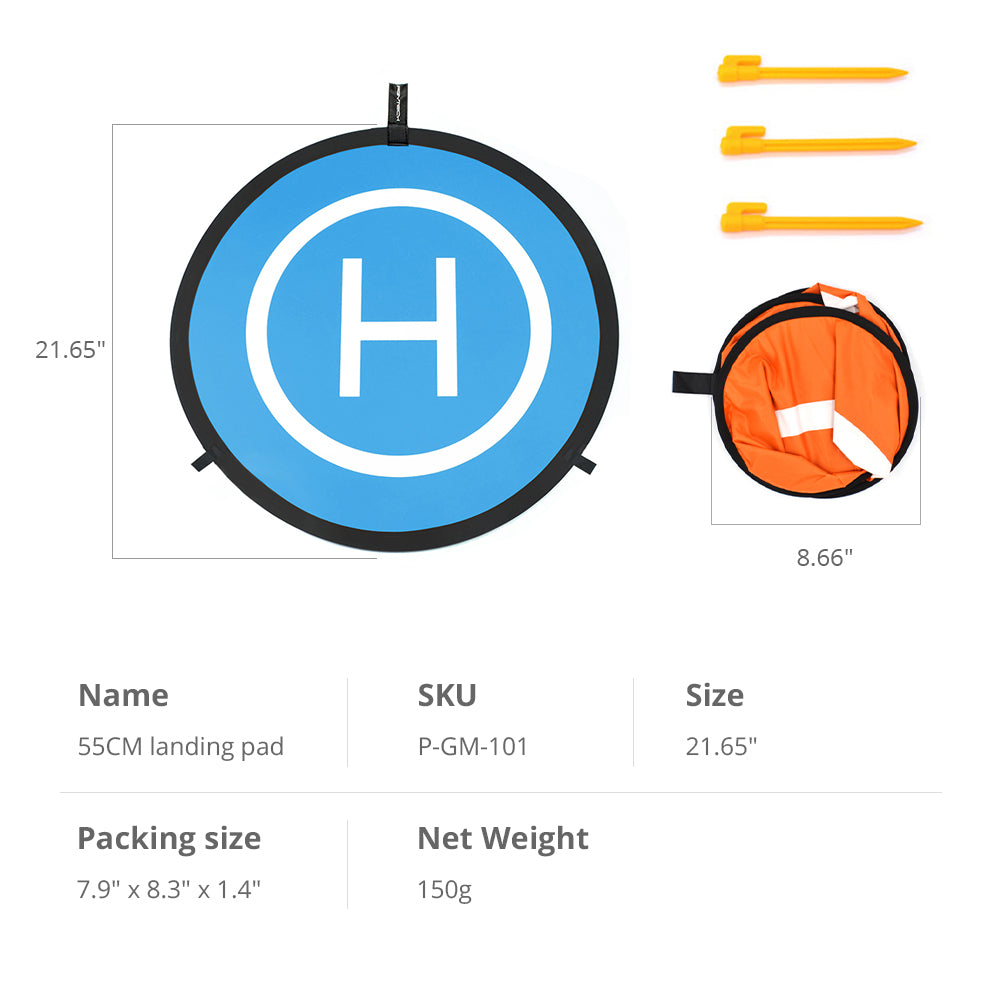 55CM/75CM/110CM Landing Pad for DJI Drones