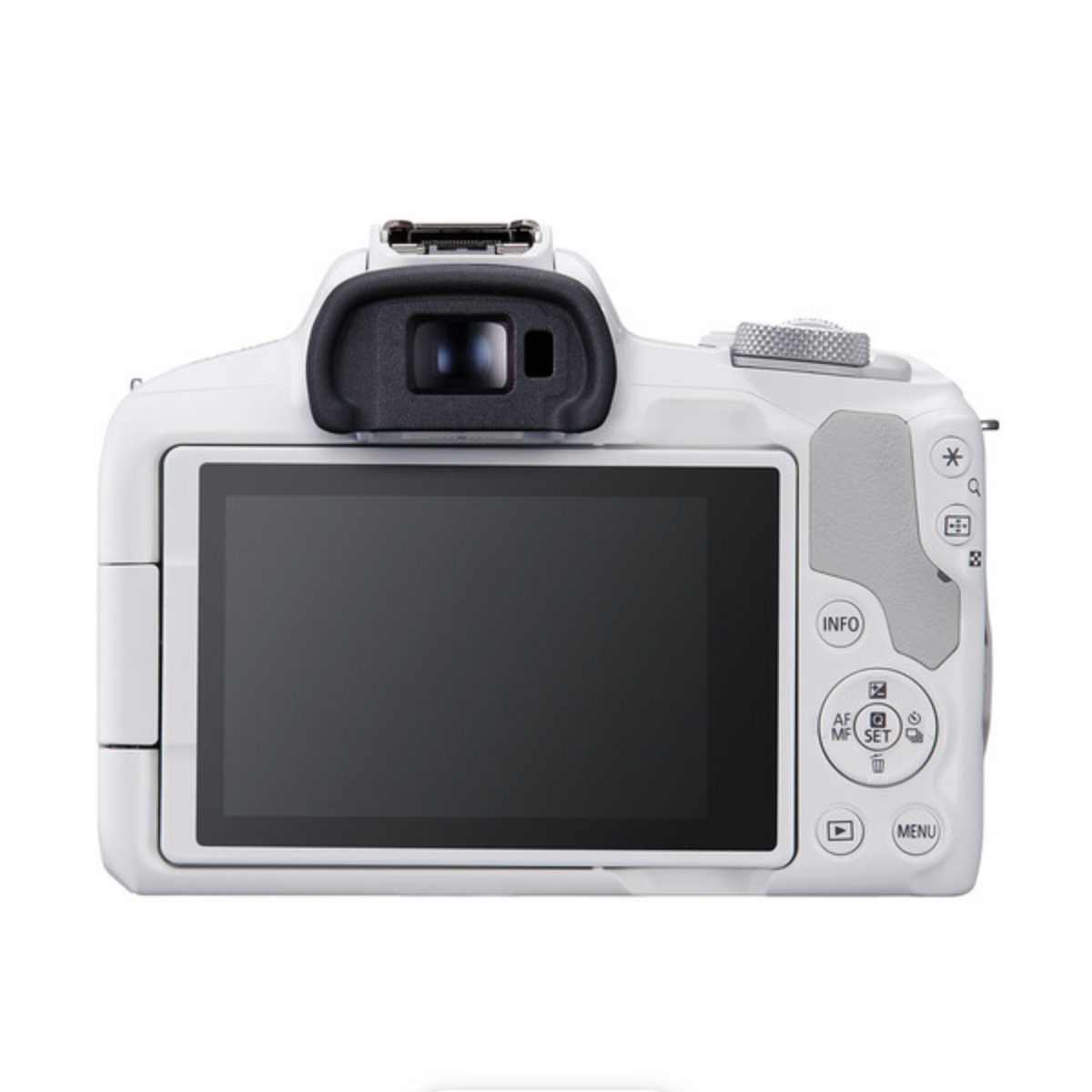 Canon EOS R50 Mirrorless Camera with RF-S 18-45mm f/4.5-6.3 IS STM Lens (White)