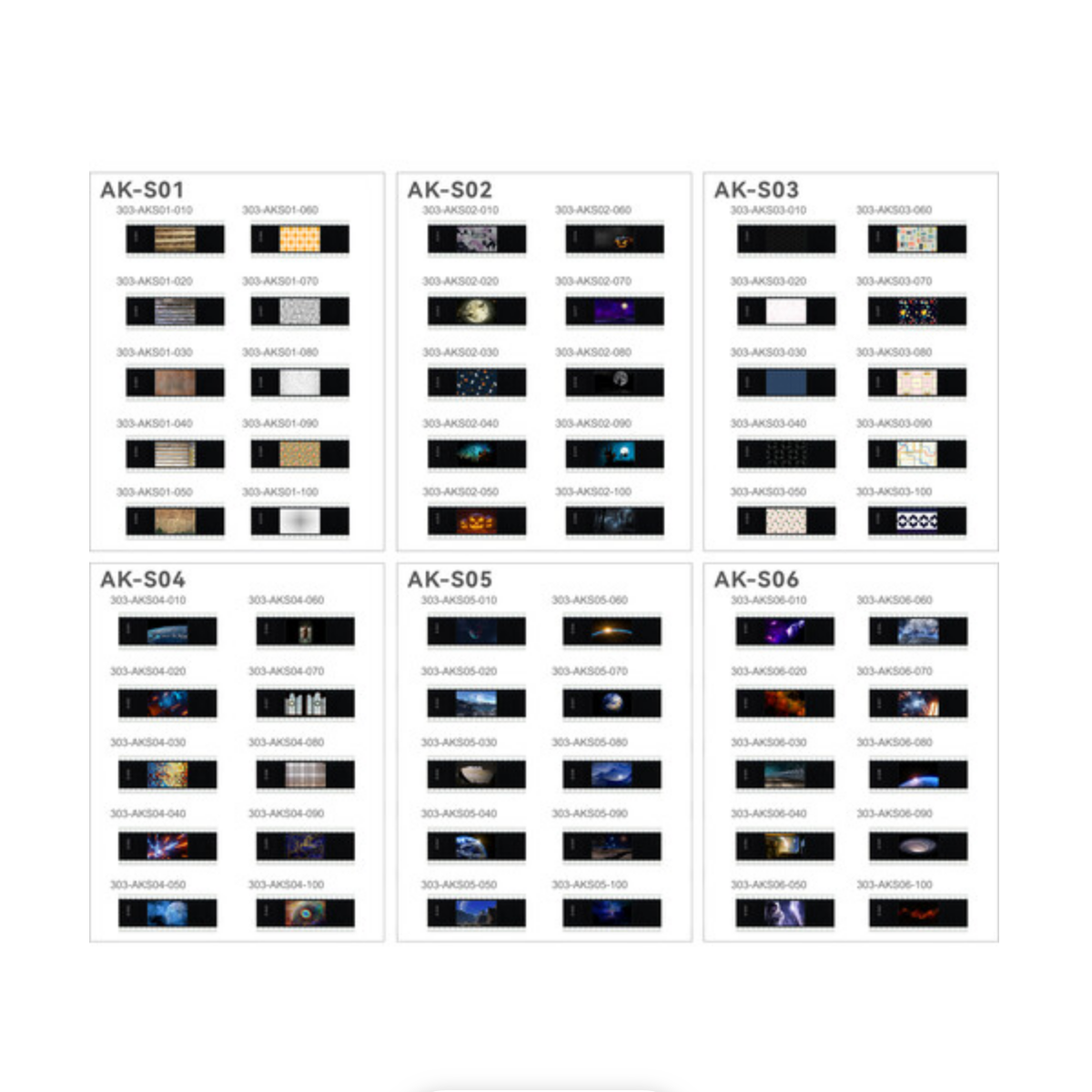 Godox AK-S Slide Kit for AK-R21 Projection Attachment (60 Slides)