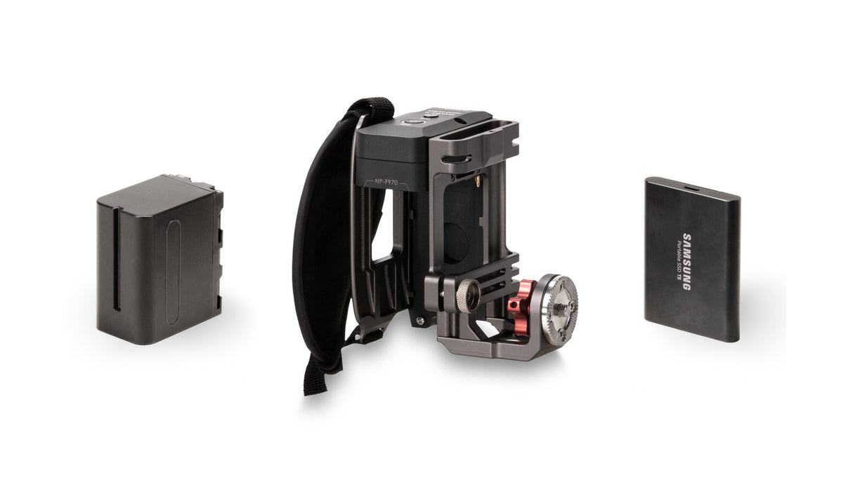 Tilta Side Focus Handle Type II (F970 Battery) – Tilta Gray