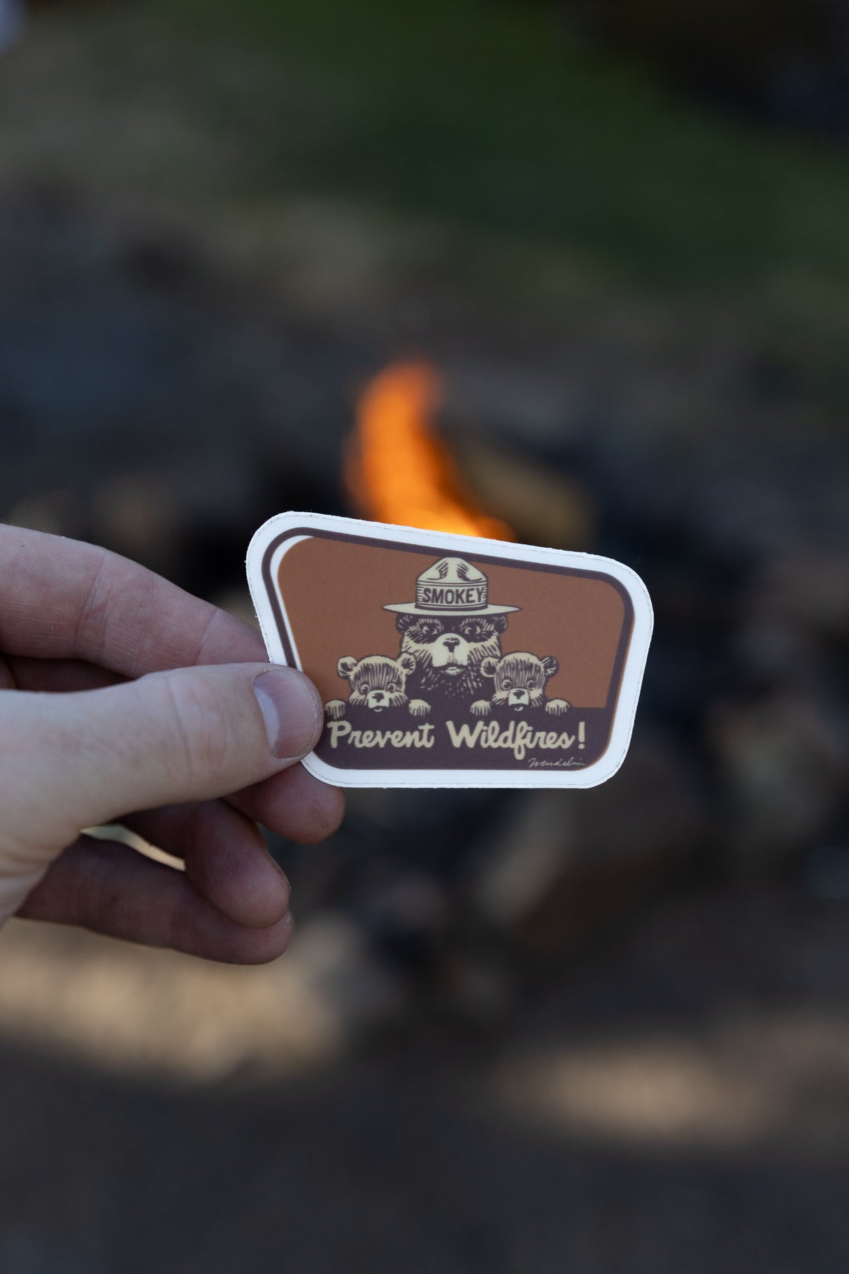 Prevent Wildfires! Sticker
