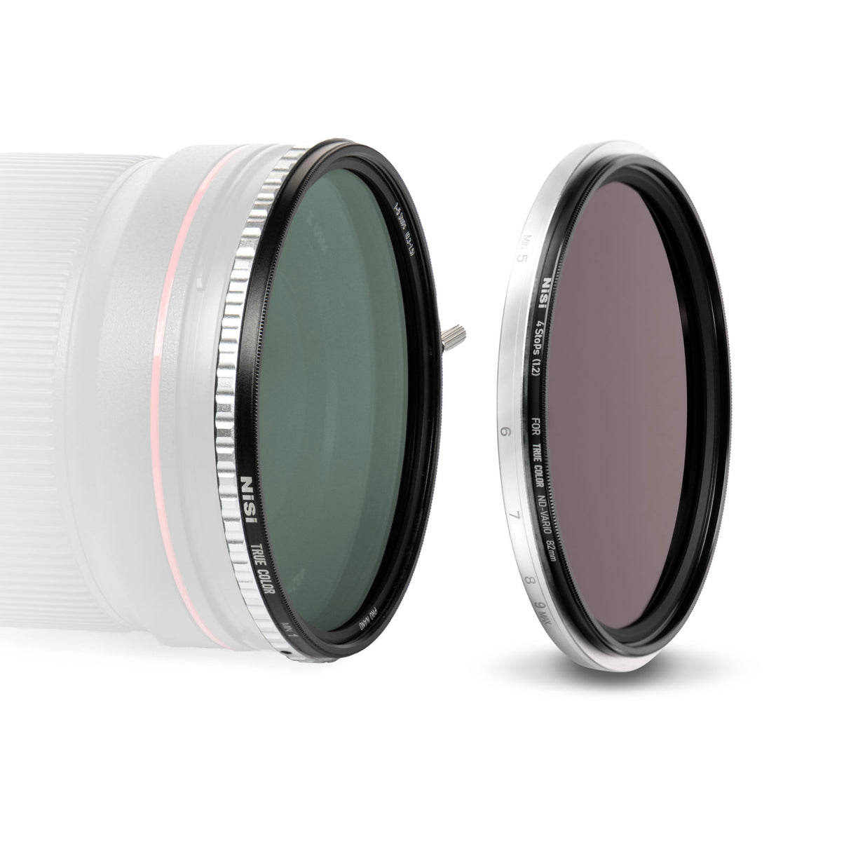 NiSi 82mm Swift True Color VND Kit 1-9 stops (1-5 Stops VND + 4 Stop ND)