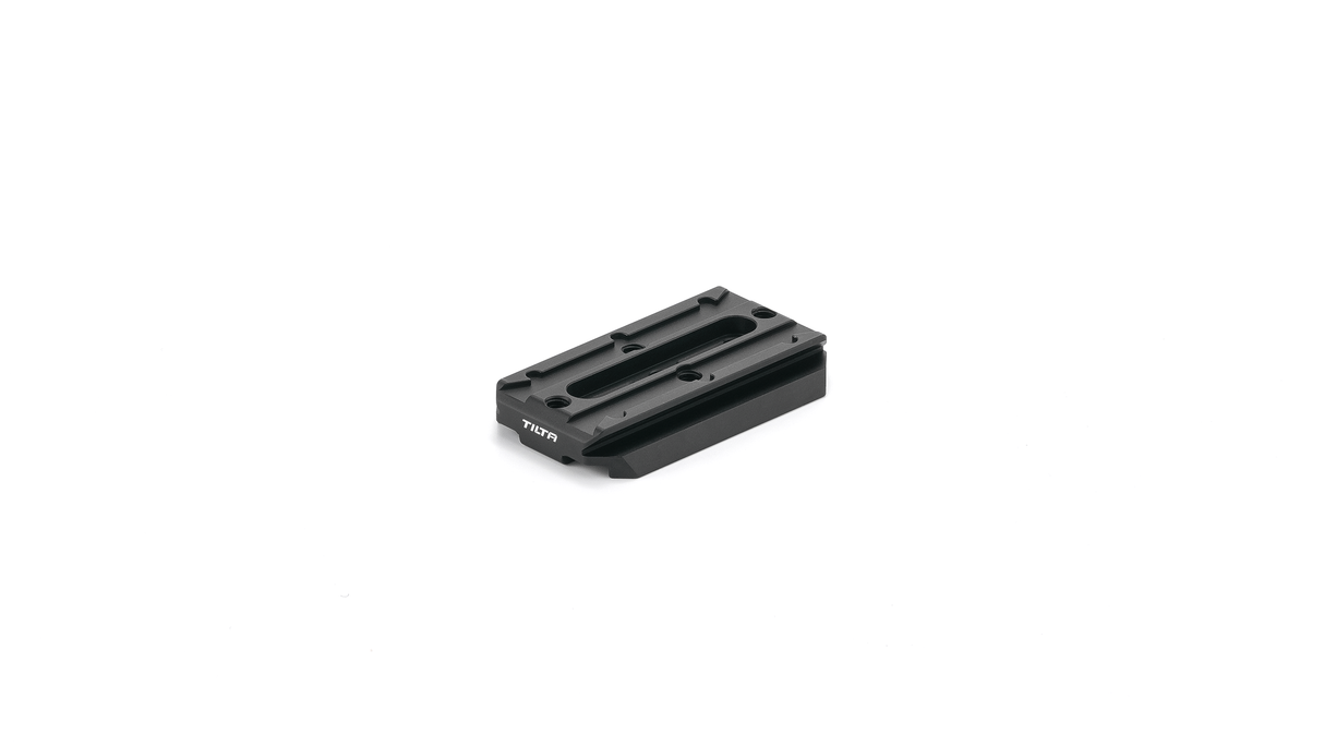 ARCA Manfrotto Dual Quick Release Plate for Lightweight Shoulder Rig – Black