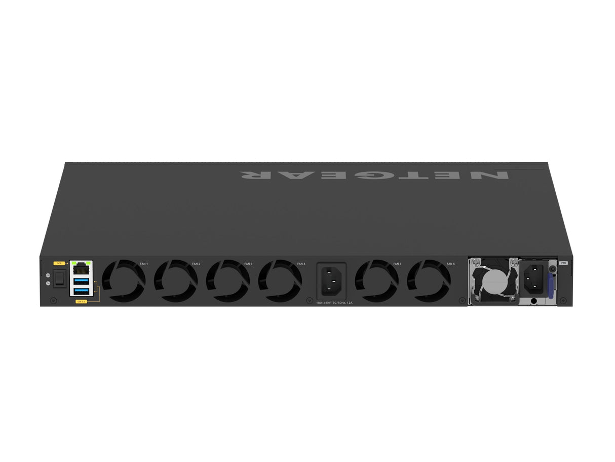 NETGEAR M4350 XSM4340CV 40-Port 36x10G/Multi-Gig PoE++ (280W base, up to 1,760W) and 4xSFP28 25G Managed Switch