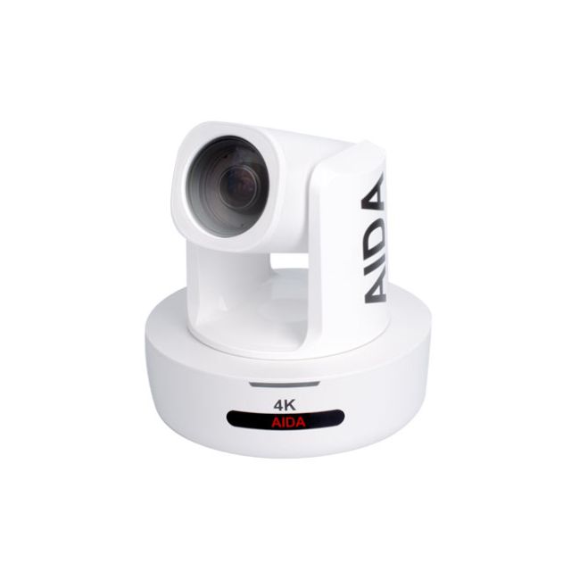AIDA Imaging Broadcast/Conference NDI®|HX 4K NDI/IP/HDMI 30X Zoom PTZ Camera (White)