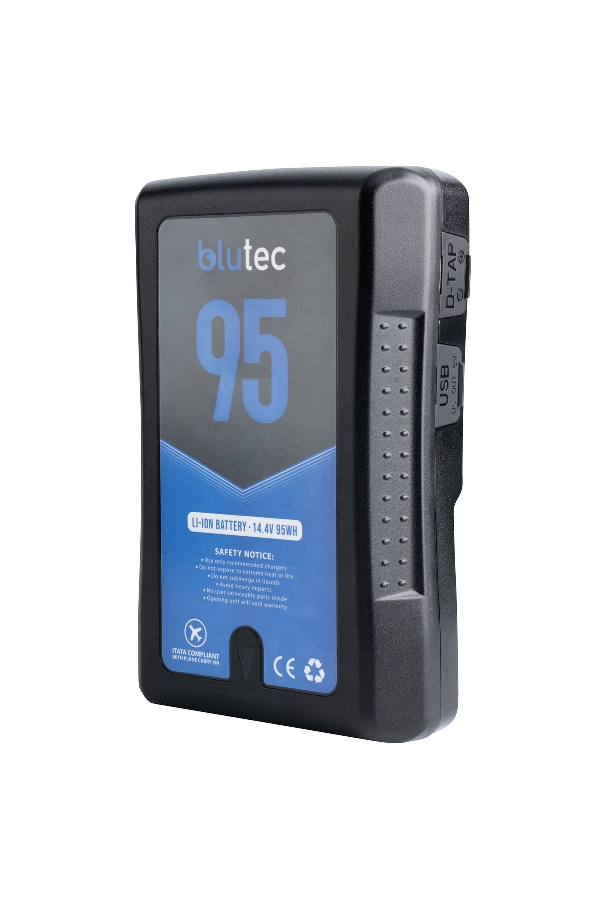 Open Box Blutech 95Wh V-Mount Battery and Charger Kit
