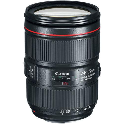 Canon EOS 5D Mark IV DSLR Camera with 24-105mm f/4L II Lens