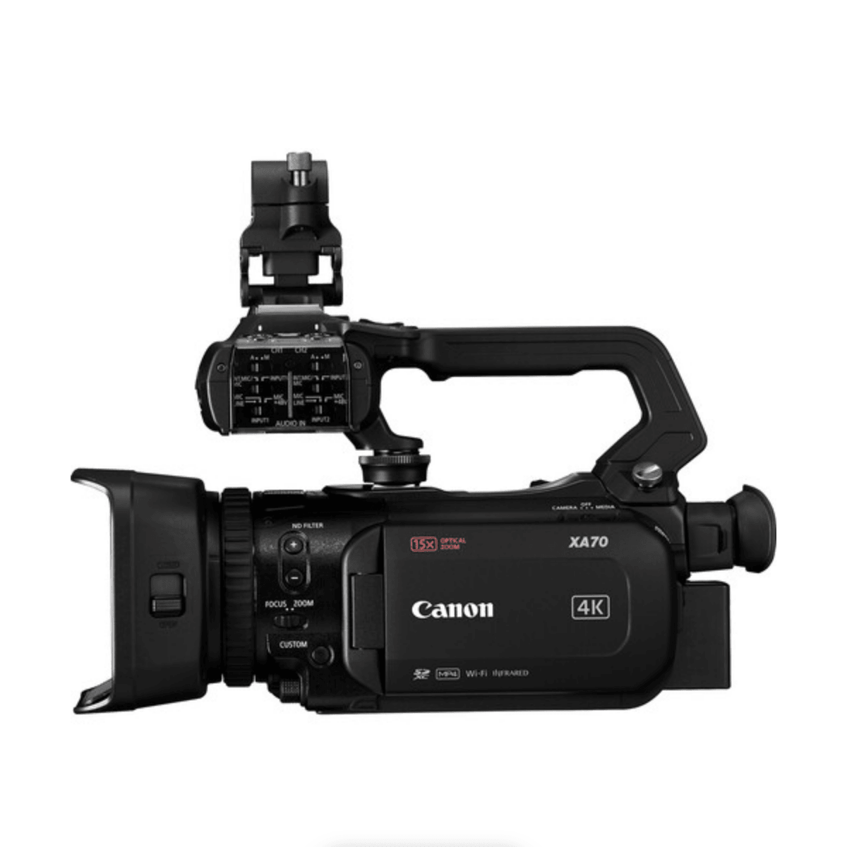 Canon XA70 UHD 4K30 Camcorder with Dual-Pixel Autofocus