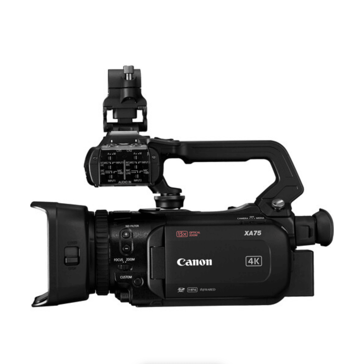 Canon XA75 UHD 4K30 Camcorder with Dual-Pixel Autofocus