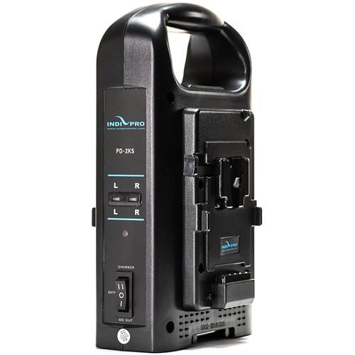 Compact 95Wh V-Mount Li-Ion Battery and Dual V-Mount Battery Charger Kit