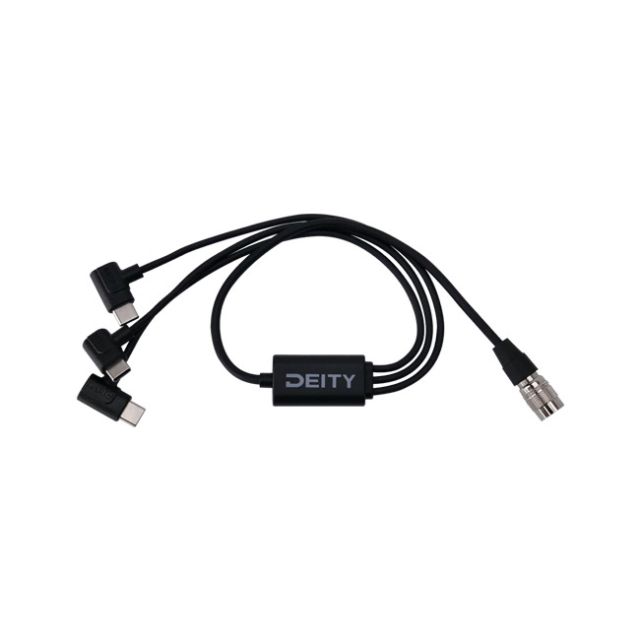 Deity SPD-HR3U - 4-Pin Power to Triple USB-C
