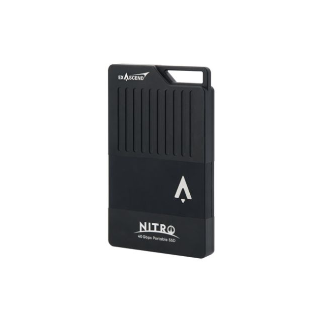 Exascend Nitro Portable SSD, USB4, 8TB Memory Card