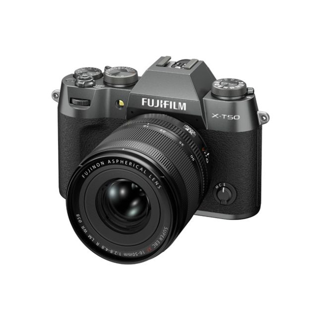 Fujifilm X-T50 MIRrorless Digital Camera (Charcoal Silver) With Xf16-50mm f2.8-4.8 R Lm Wr Lens Kit