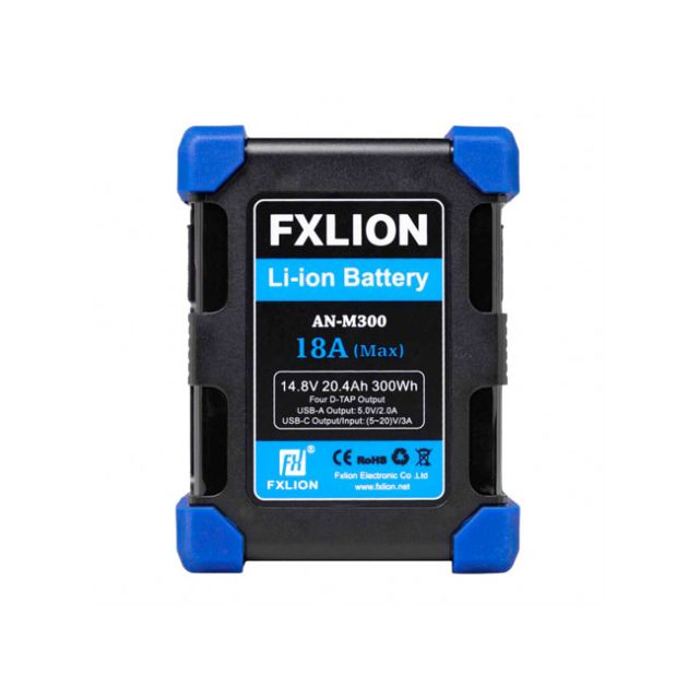 Fxlion High Power Square Battery 14.8V/300Wh Gold-Mount Battery