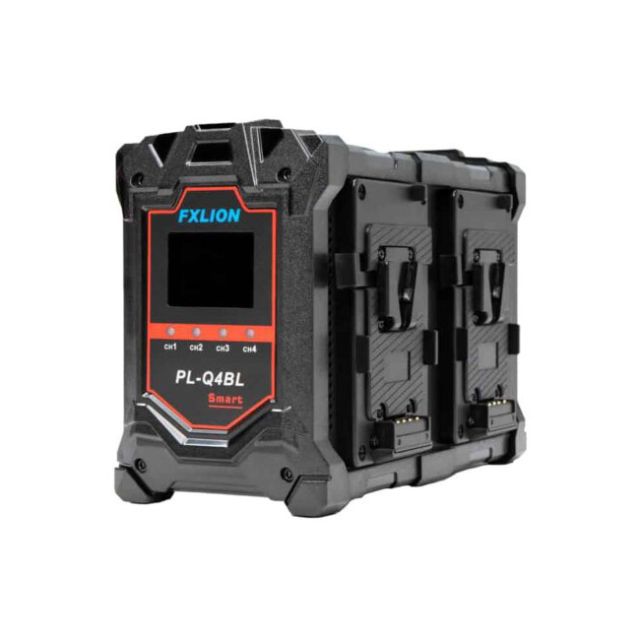 Fxlion 4 CH Smart Charger 16.8V / 4A (V-Mount)