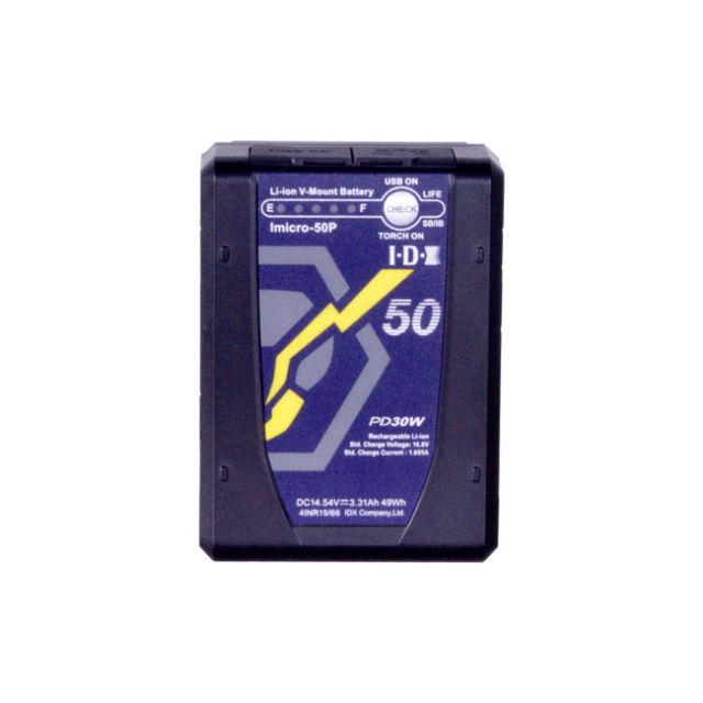 IDX Micro 49Wh Li-ion High Load V-Mount Battery
