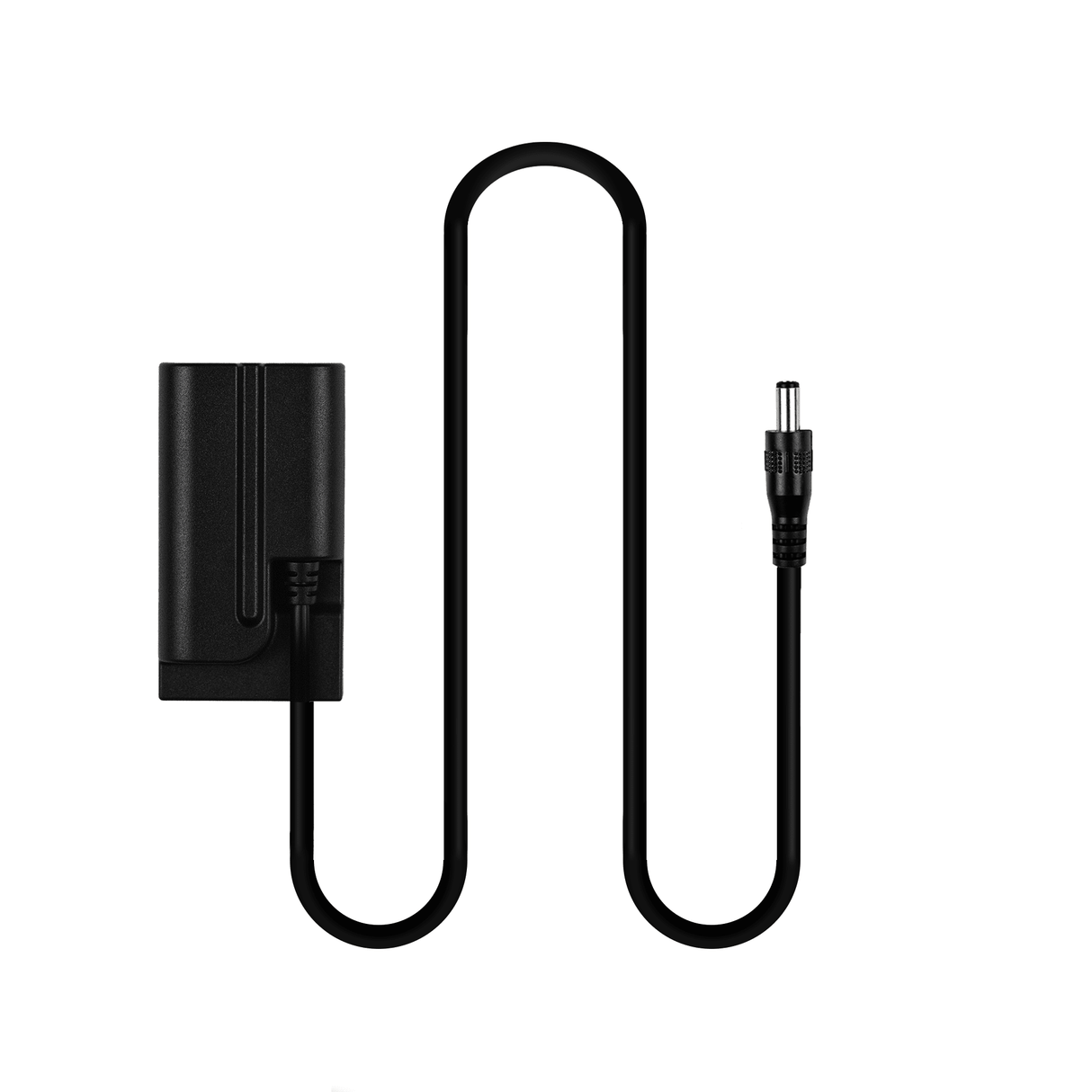 Indipro 2.5mm Male Power Cable to Sony L-Series (NP-F) Dummy Battery (24", Non-Regulated)