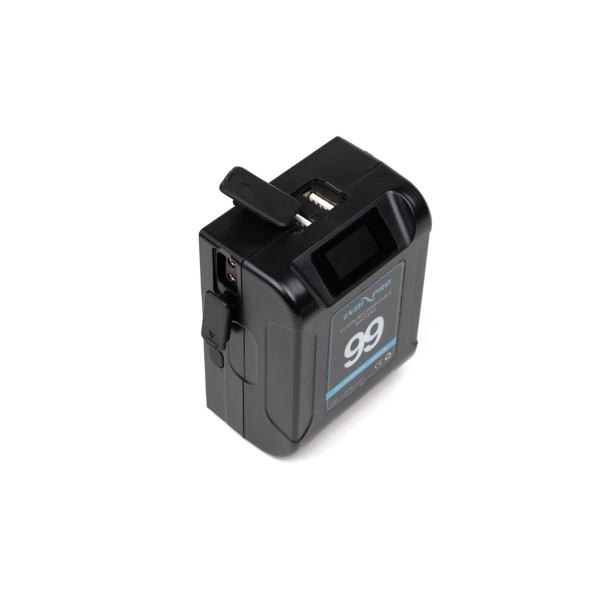 Indipro Open Box Alpha Series 99Wh V-Mount Lithium-Ion Battery (Black Color)