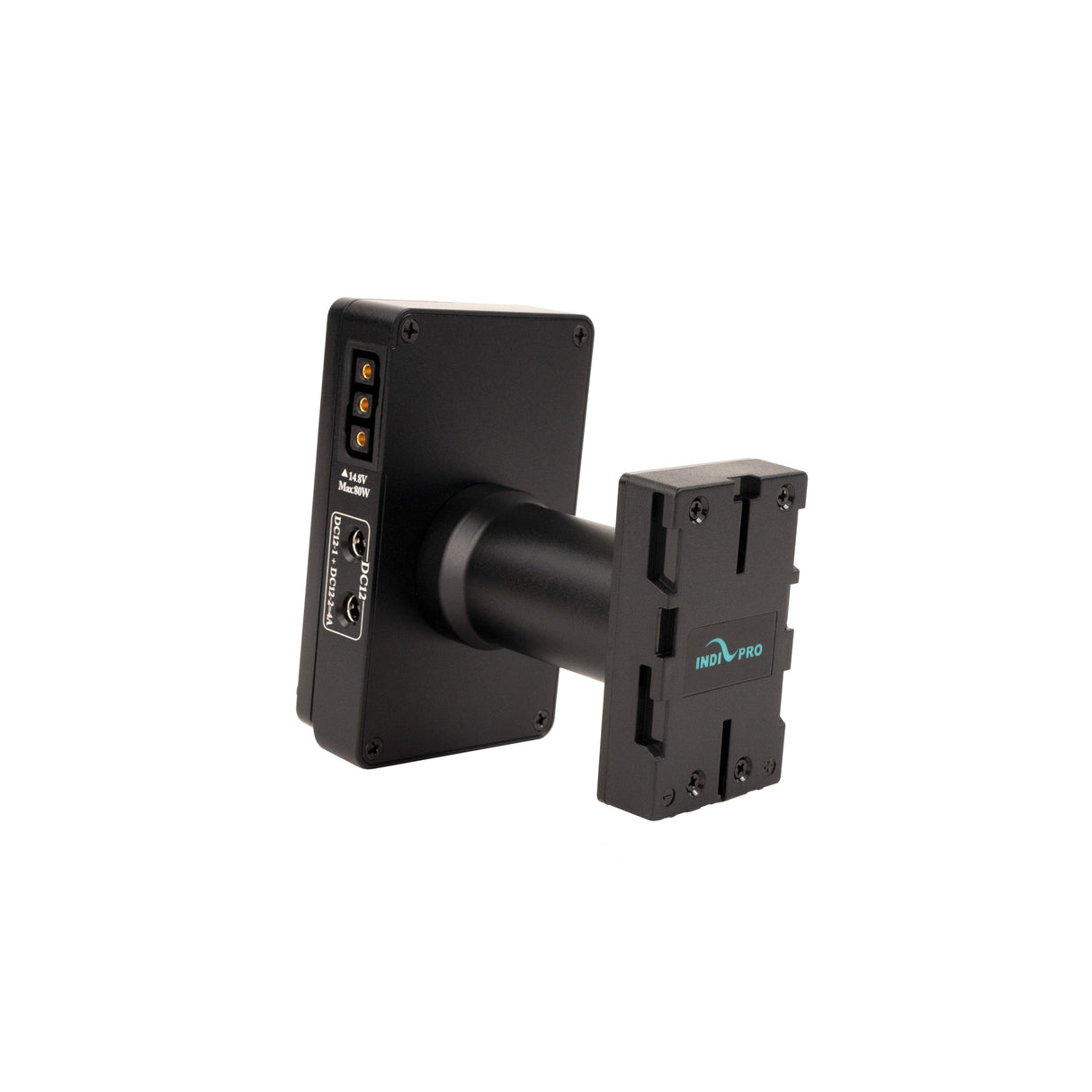 Indipro V-Mount Battery to BP-U Series Battery Adapter Plate w/ Multiple Outputs