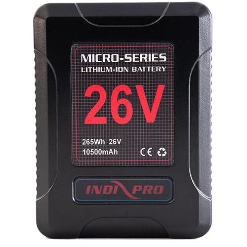 Indipro Micro-Series 26V 260Wh Lithium-Ion Battery and 26V Charger Kit (Gold Mount)