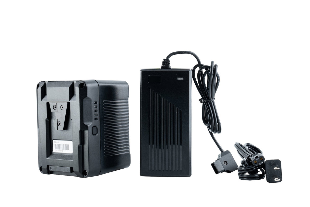 Indipro Micro-Series 26V 260Wh Lithium-Ion Battery (V-Mount) & D-Tap Charger Kit