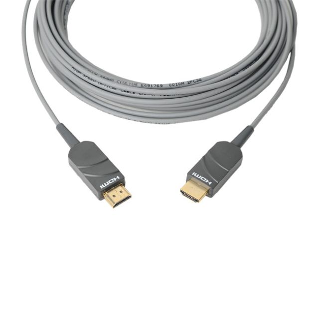 OptoLink 100M HDMI 2.0 fixed-end type Active Optical Cable (LSZH)
