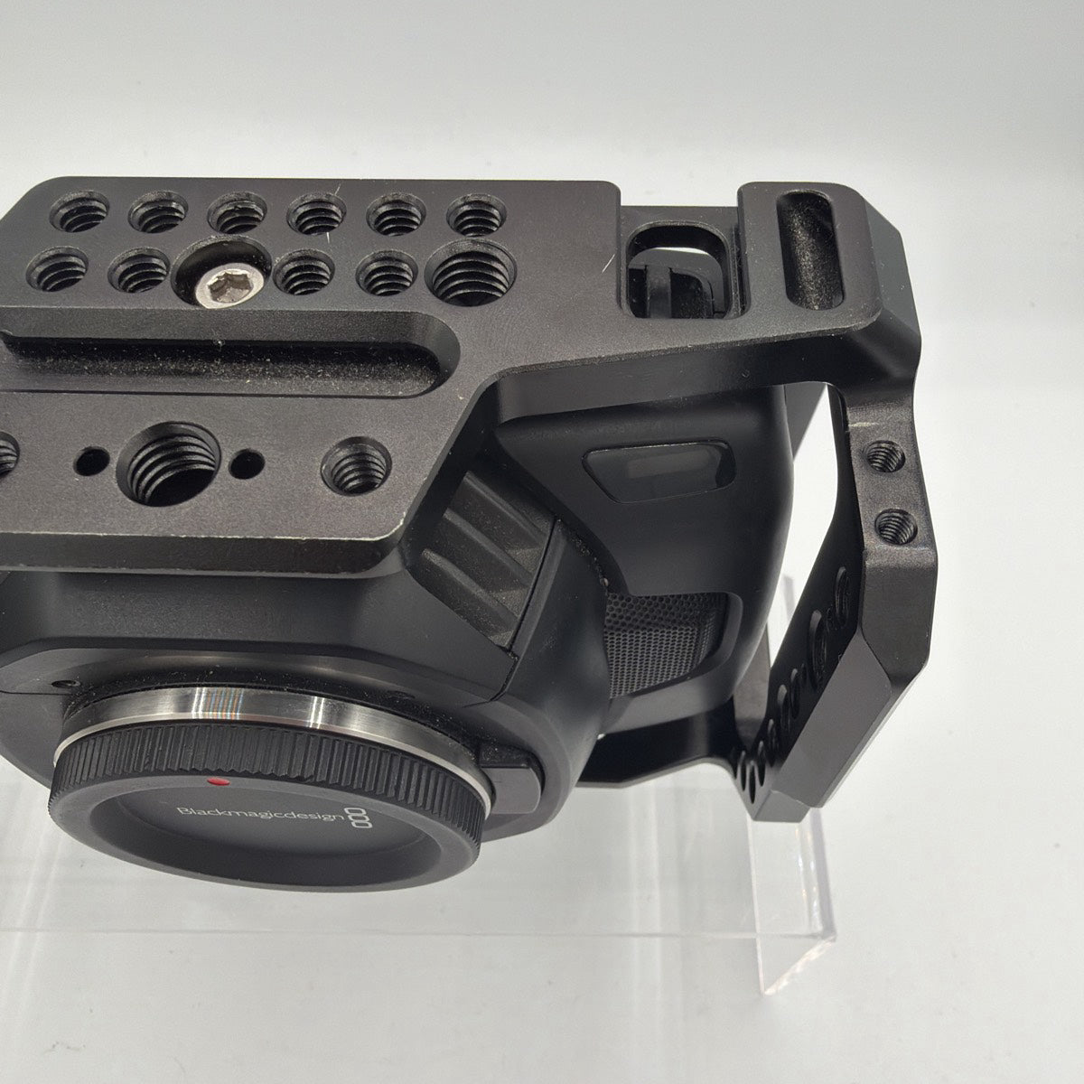Used Blackmagic Design Pocket Cinema Camera 4K with Smallrig cage and battery