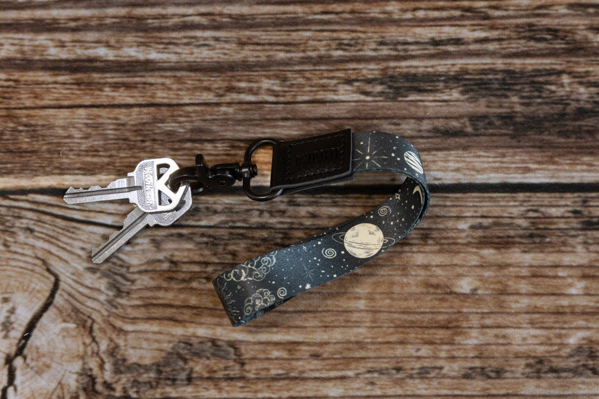 Sun and Moon Wristlet Keychain