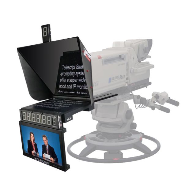 Telescript 17" Studio Teleprompting and Information System
