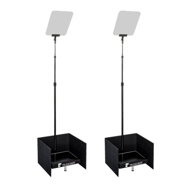 Telescript 19" Complete Public Speaking System with Case