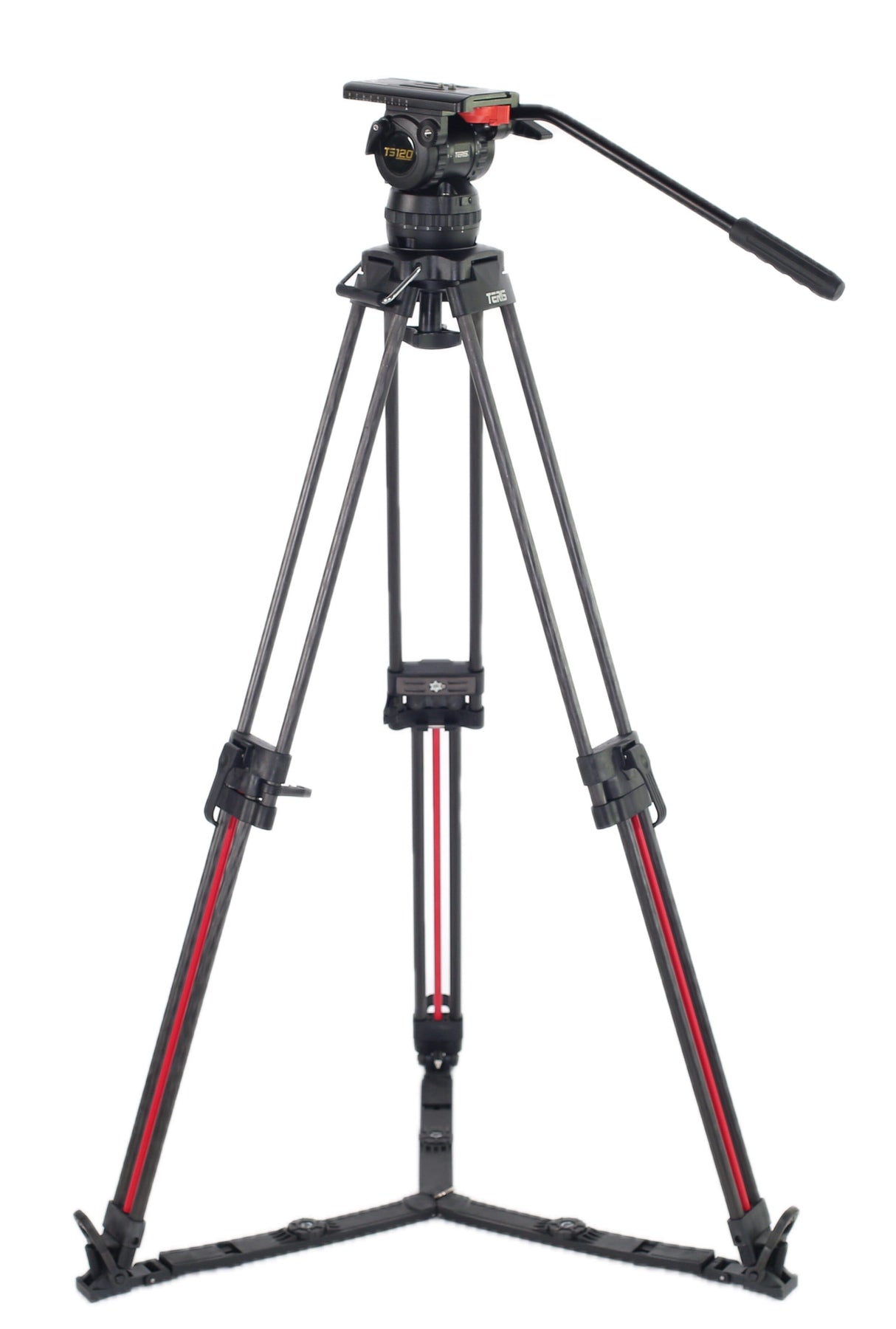Teris TS120CF-Q Fluid Head & Tripod Kit (Carbon Fiber)
