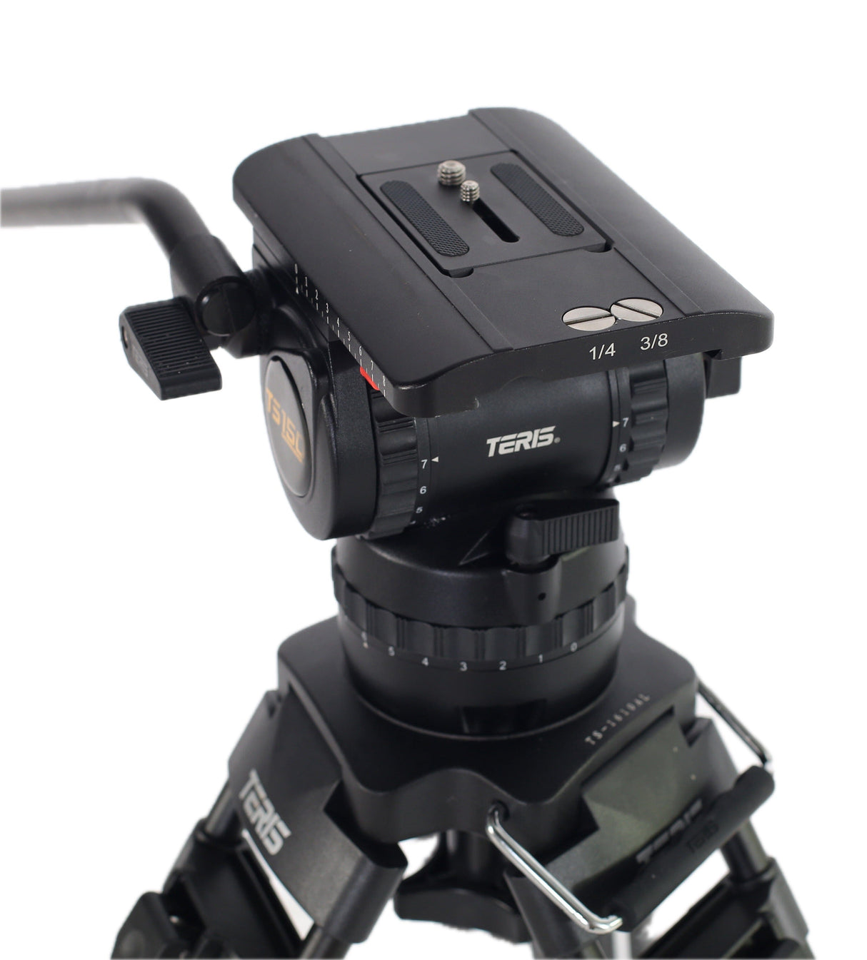Teris TS150CF-Q Fluid Head & Tripod Kit (Carbon Fiber)