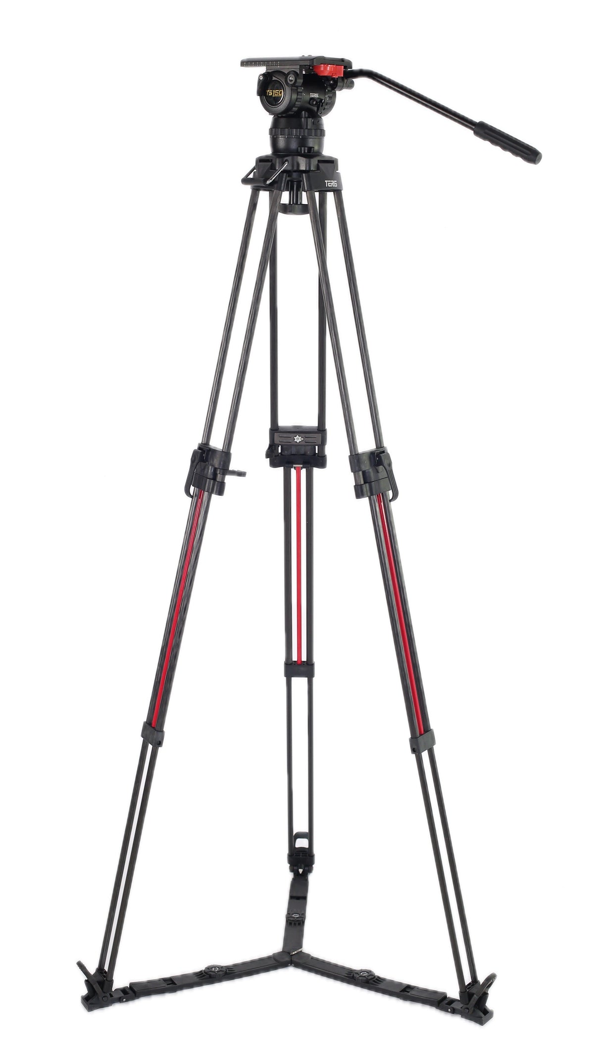 Teris TS150CF-Q Fluid Head & Tripod Kit (Carbon Fiber)