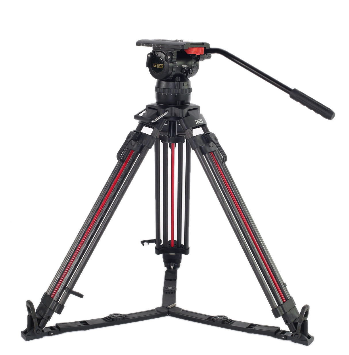 Teris TS150CF-Q Fluid Head & Tripod Kit (Carbon Fiber)