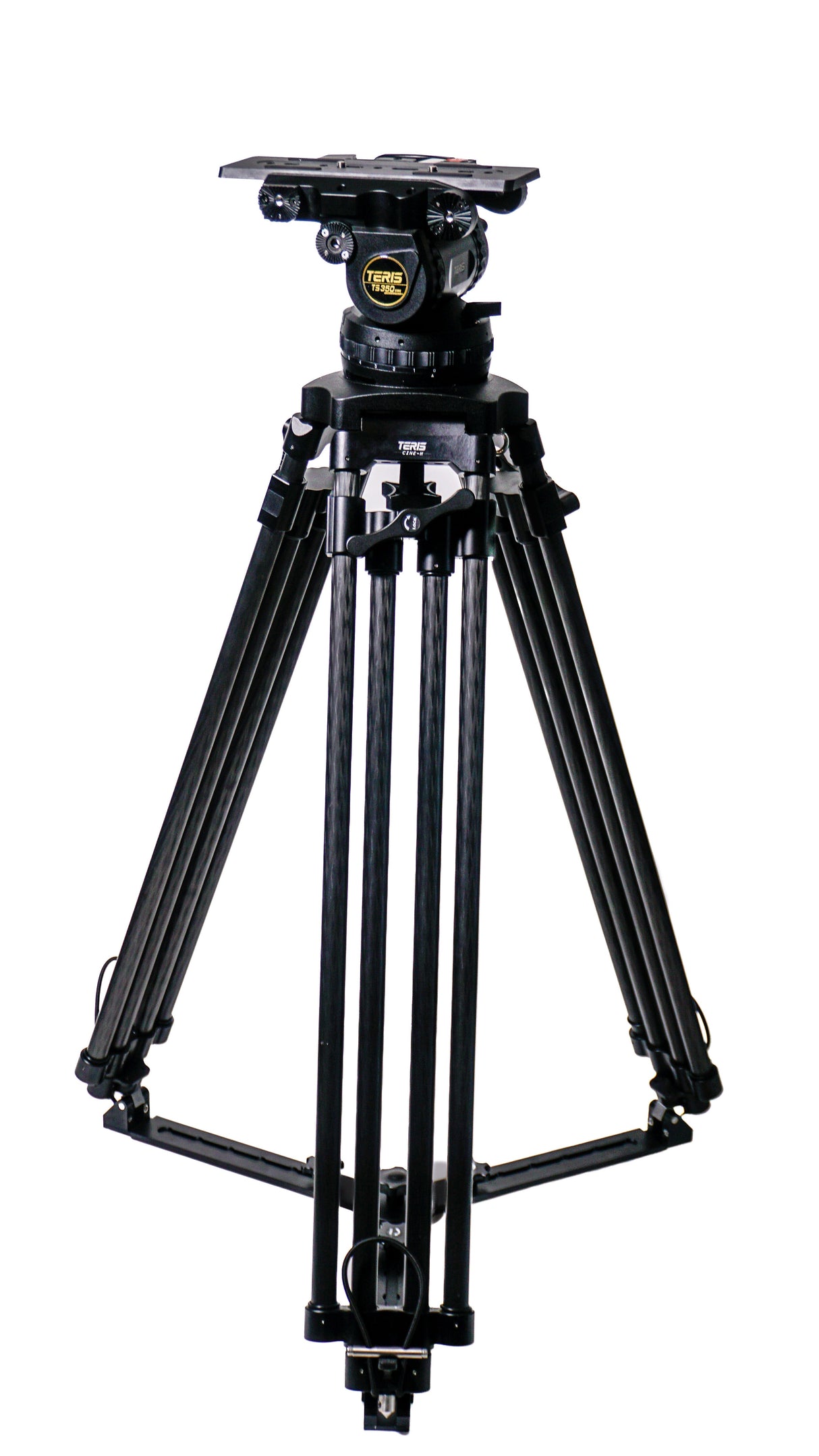 Teris TS350CF Cine Fluid Head & Carbon Fiber Tripod Kit