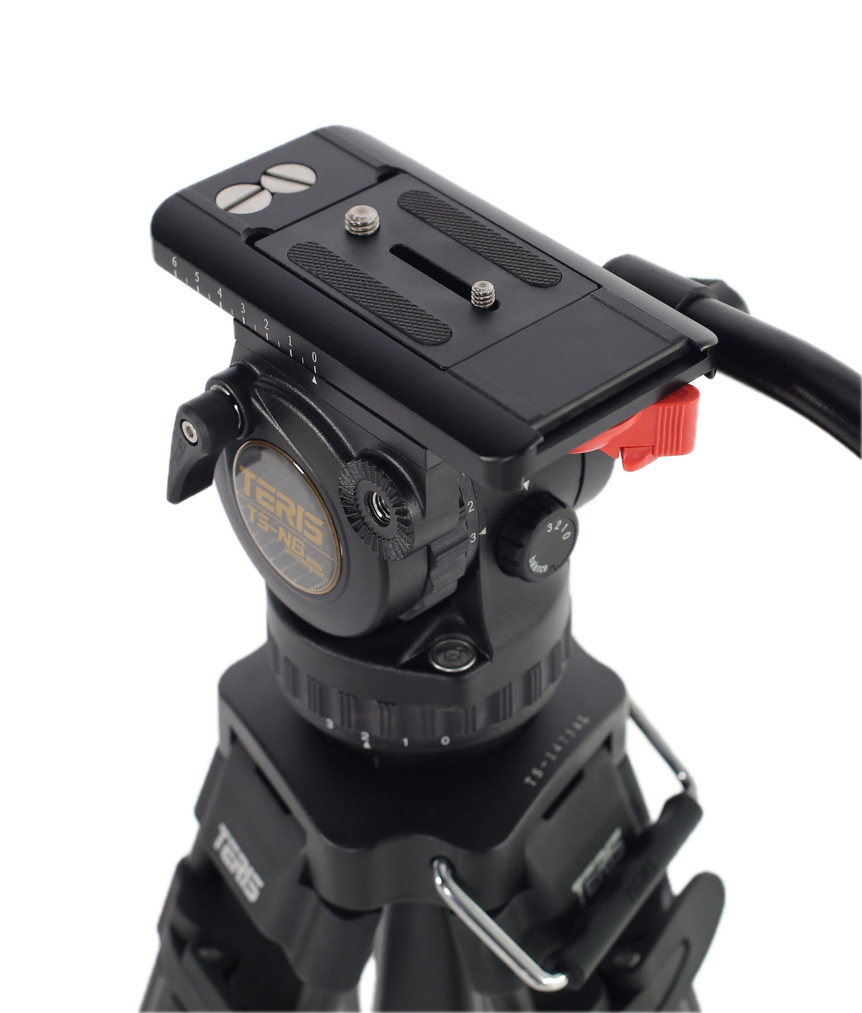 Teris TSN6CF-Q PLUS Fluid Head & Tripod Kit (Carbon Fiber)