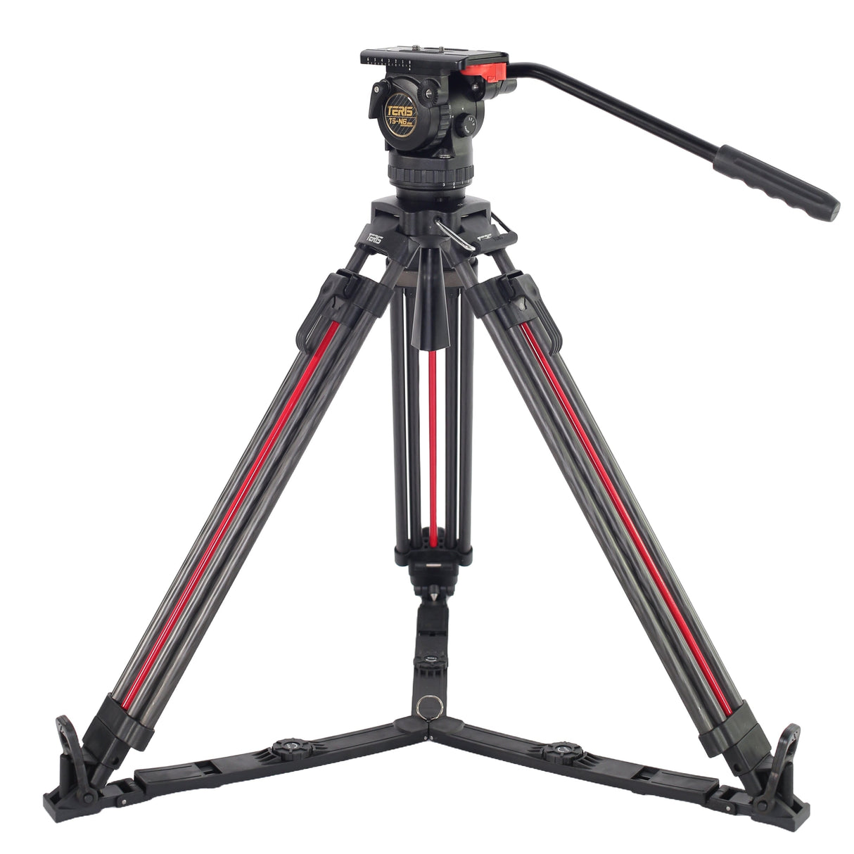 Teris TSN6CF-Q PLUS Fluid Head & Tripod Kit (Carbon Fiber)
