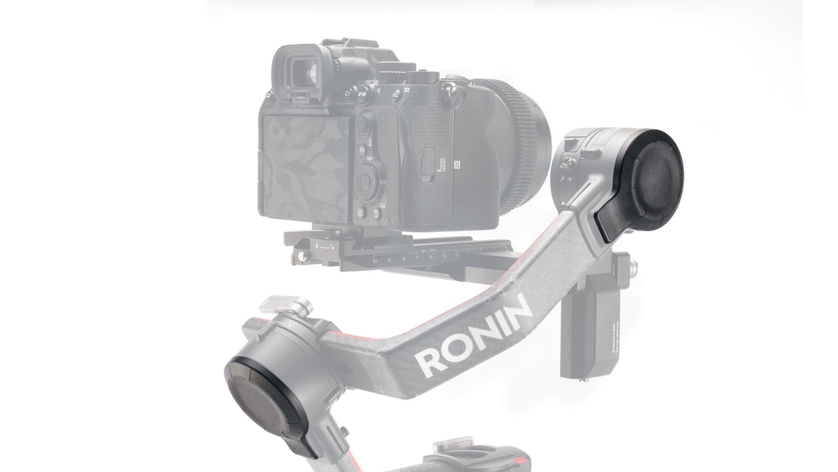 Tilta TGA-PK motor protectors fitted to DJI RS 2 gimbal motors