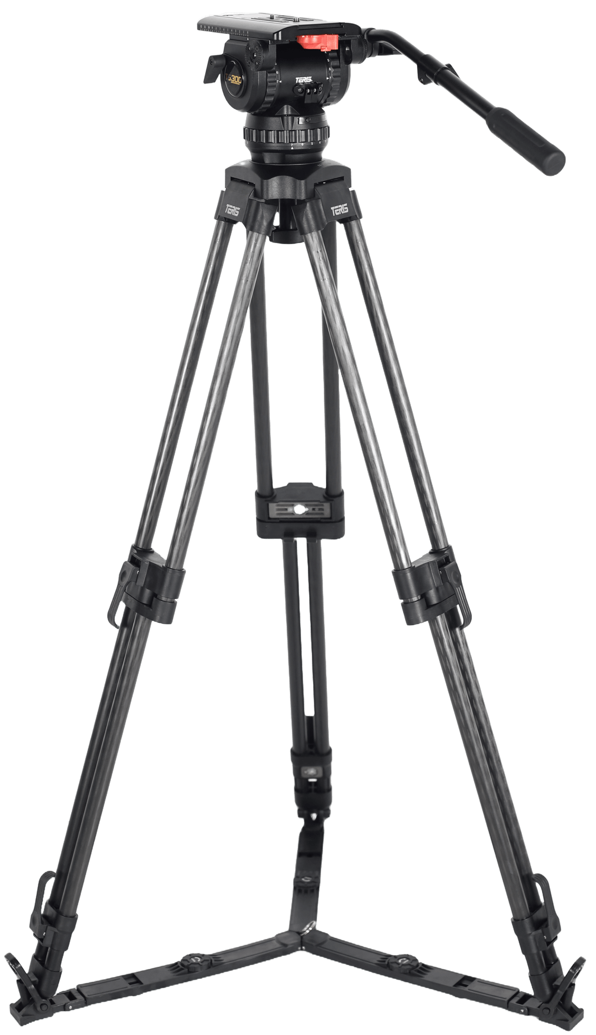 Teris TS300CF Fluid Head and Tripod Kit