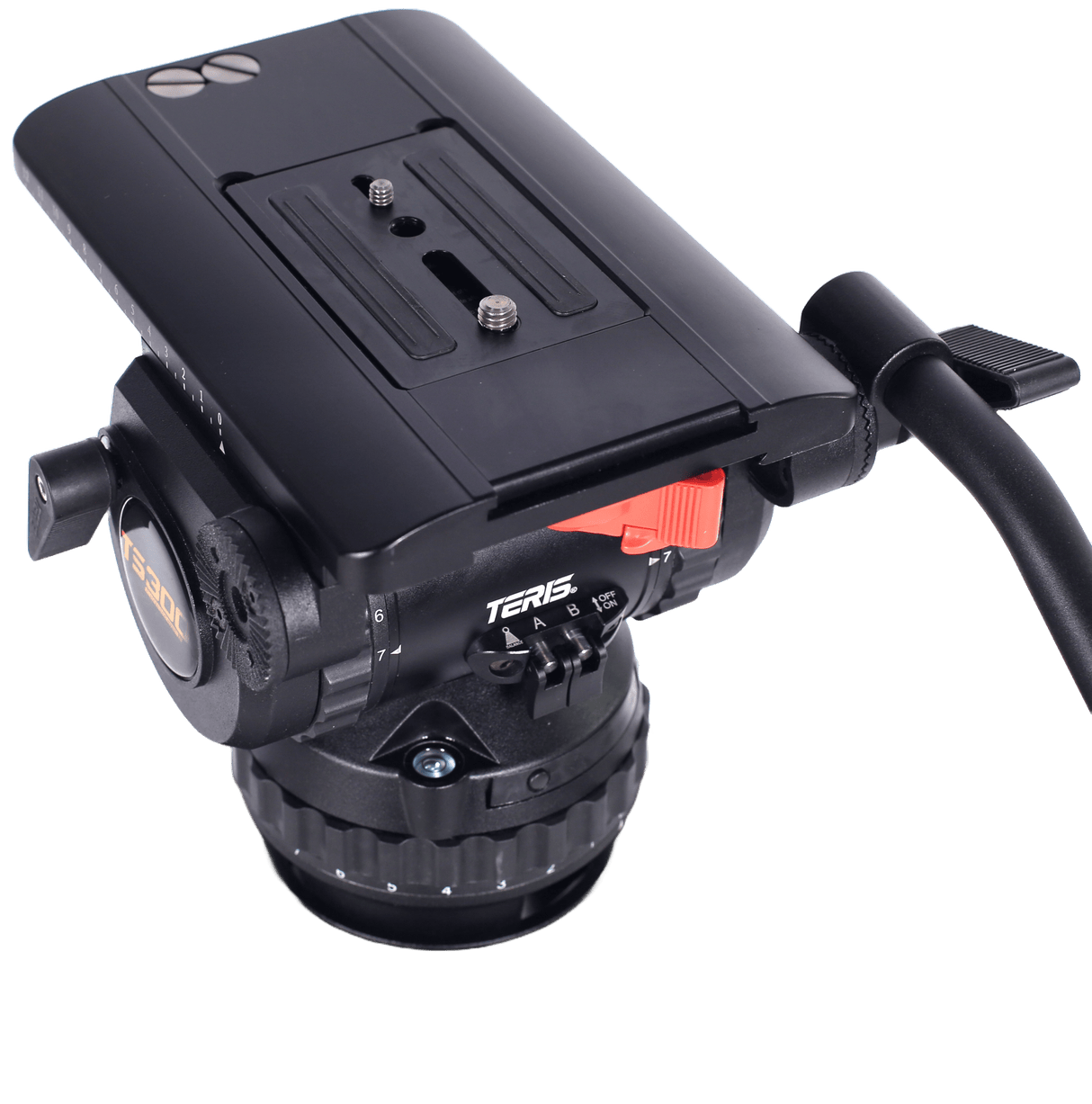 Teris TS300CF Fluid Head and Tripod Kit