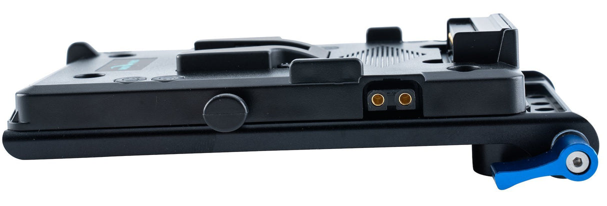 Universal V-Mount Plate with Multiple Outputs w/ 15mm Rod Base System