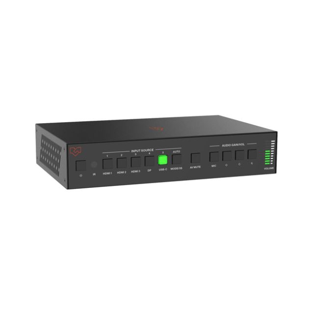 VigilLink 5x1 Presentation Switcher with HDBaseT Output (70m, 18Gbps)