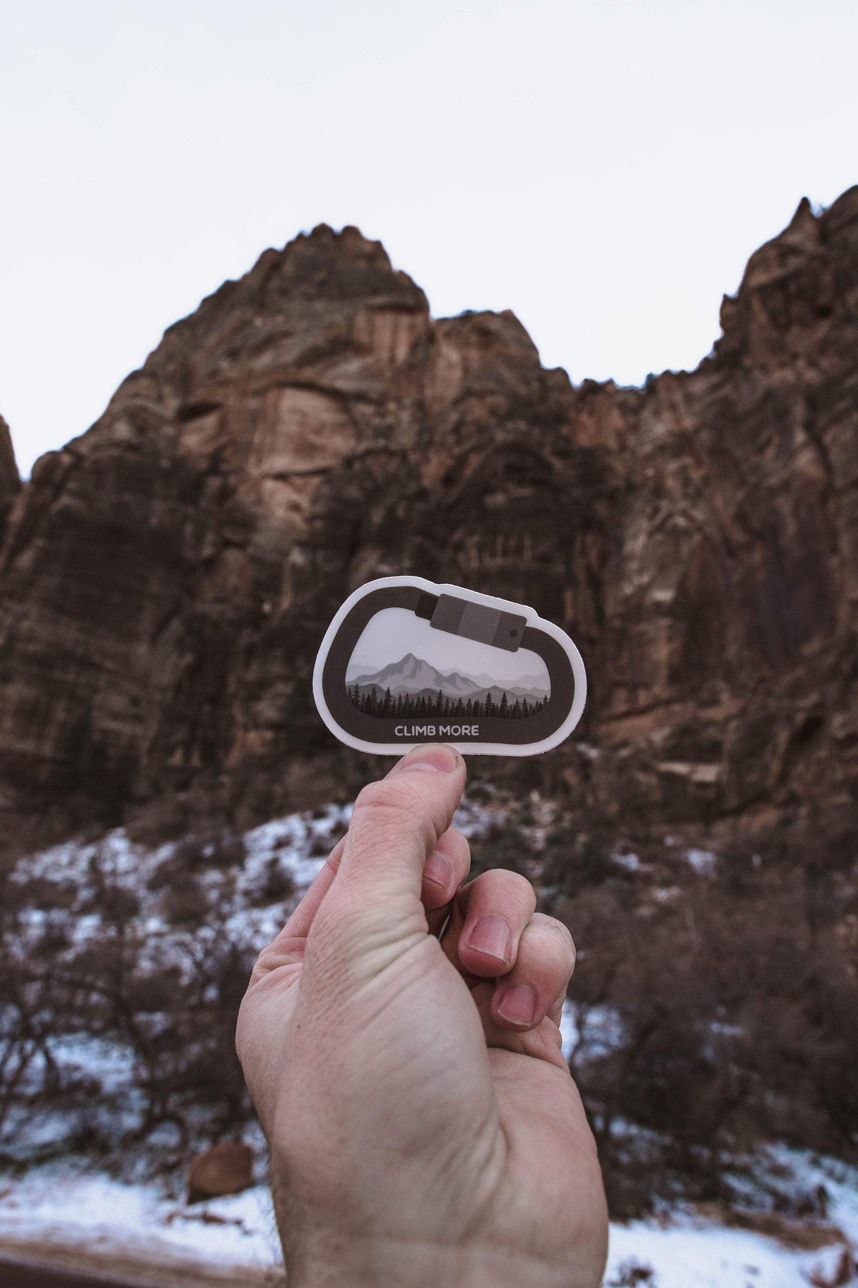Climb More Sticker