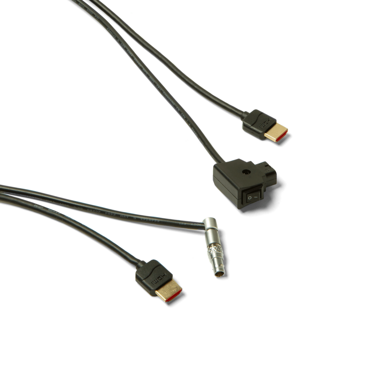 4 Pin Lemo Compatible Power and HDMI Video Cable with Power Switch OVERSTOCK